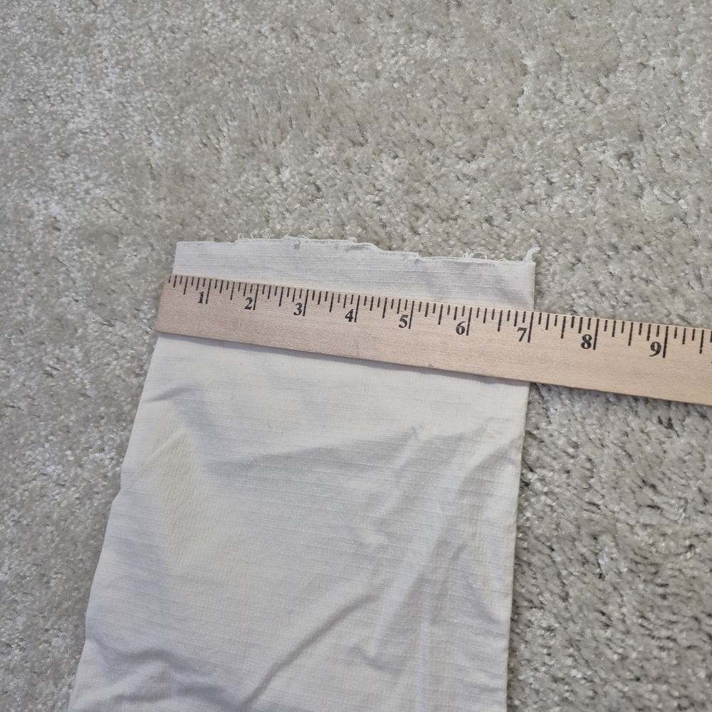 Vuori Women Ripstop Pants Womens Medium Beige Stretch Waist Utility Cut Off Hem - Picture 6 of 16